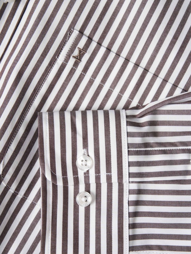 Regular fit striped shirt
