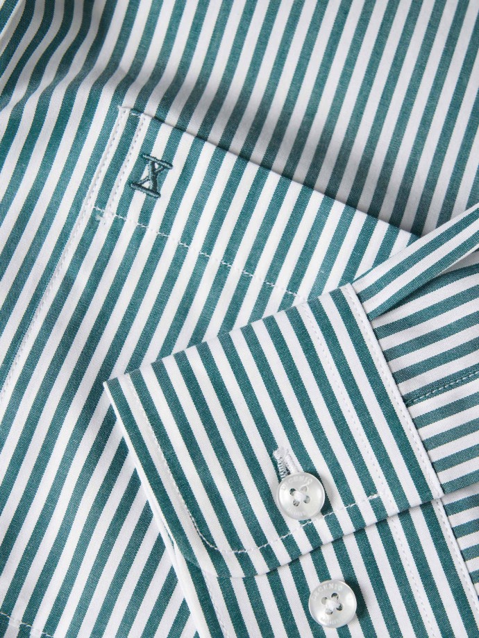 Camisa rayas regular fit