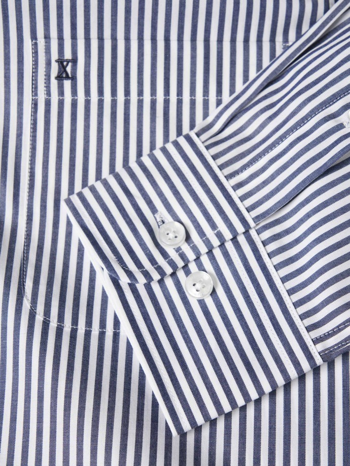 Camisa rayas regular fit