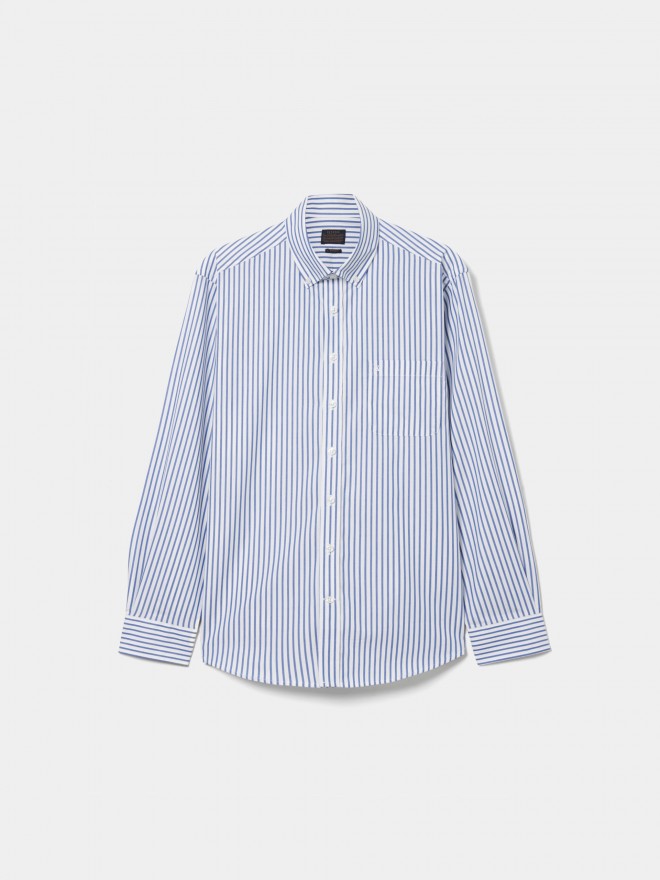 Regular fit striped shirt