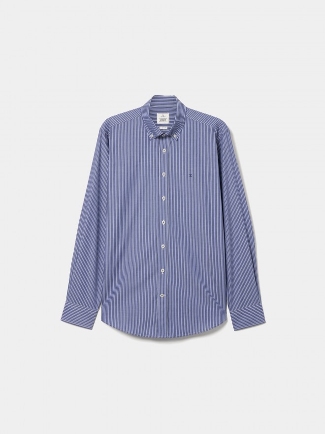 Camisa de algodón a rayas Camisa de algodón a rayas