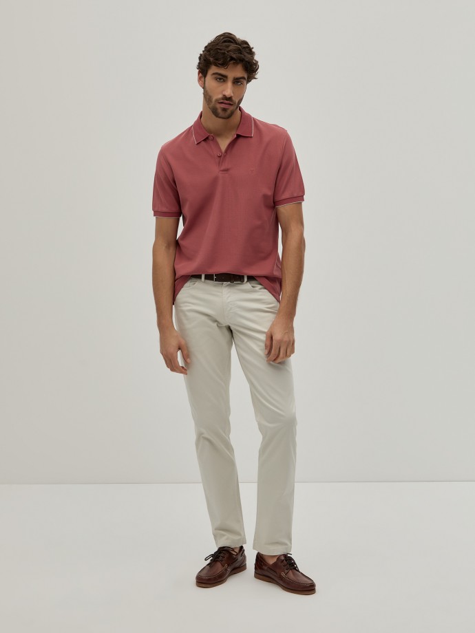 Polo piqu regular fit