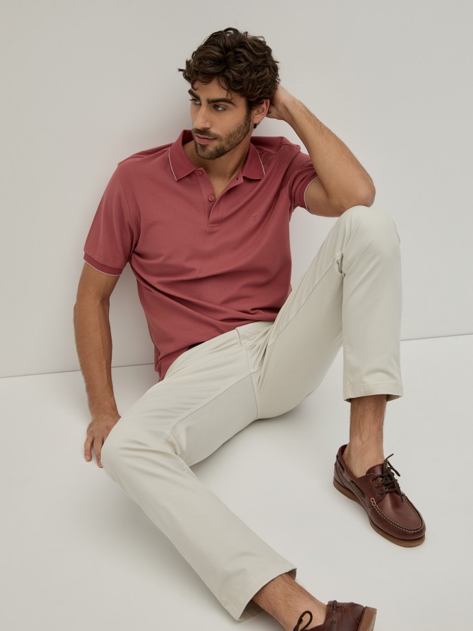 Polo piqu regular fit