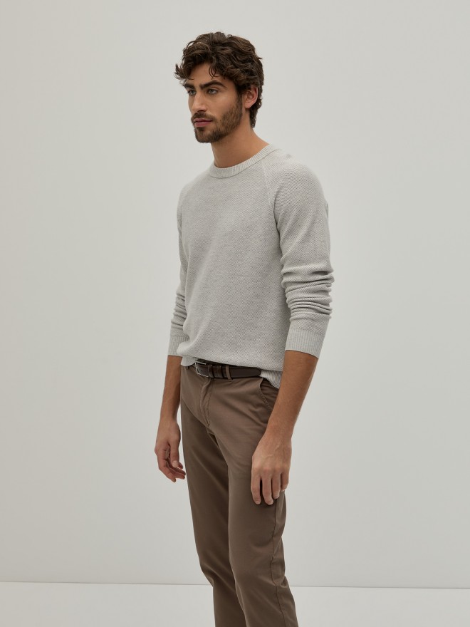 Textured knit sweater Textured knit sweater