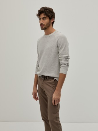 Textured knit sweater Textured knit sweater