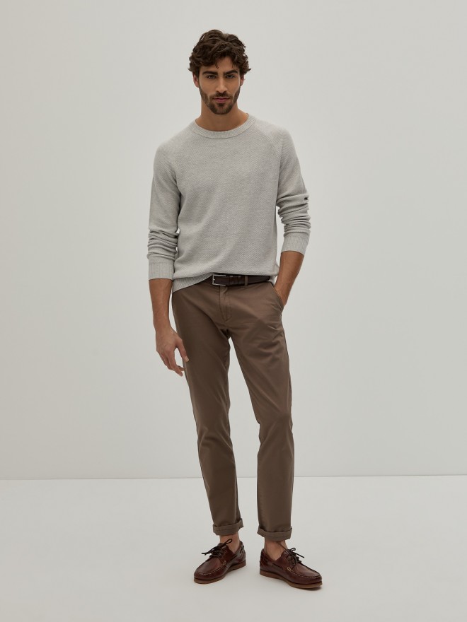 Textured knit sweater Textured knit sweater