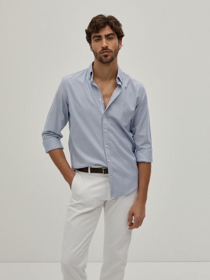 Camisa Oxford ajustada