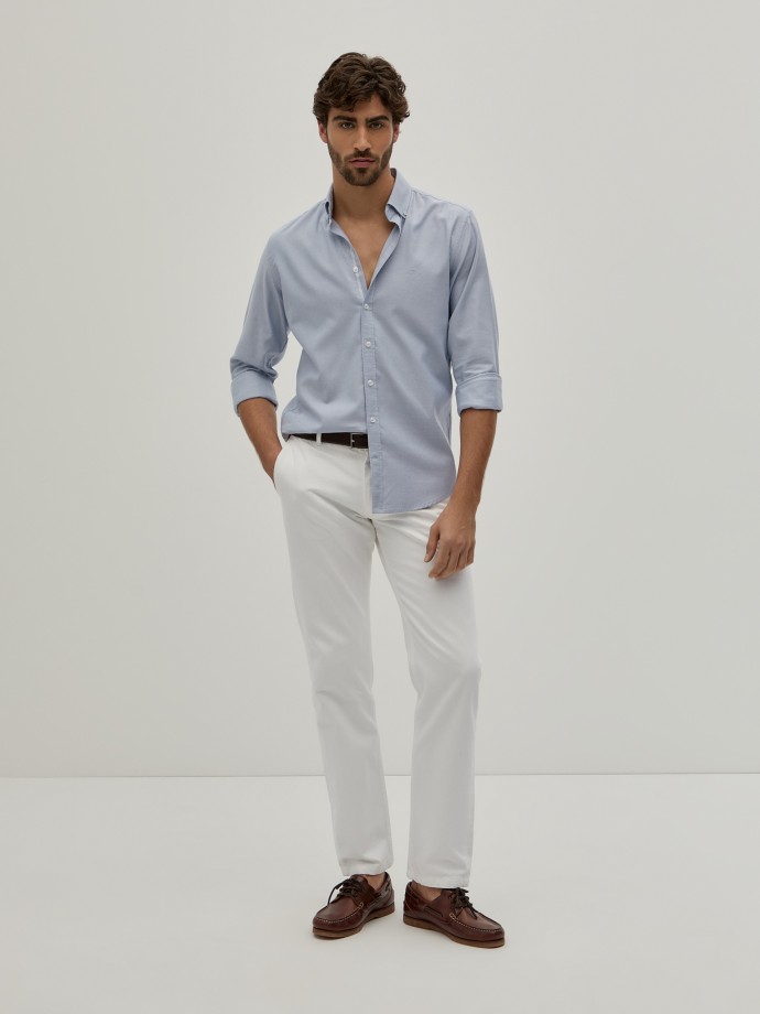 Camisa Oxford ajustada
