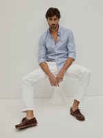 Camisa Oxford ajustada