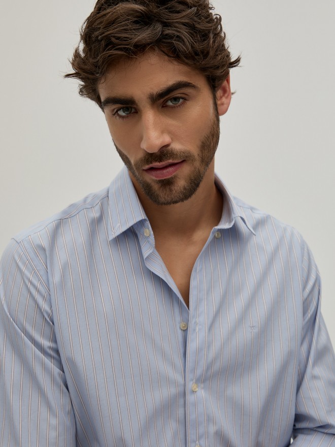 Regular fit striped shirt Regular fit striped shirt