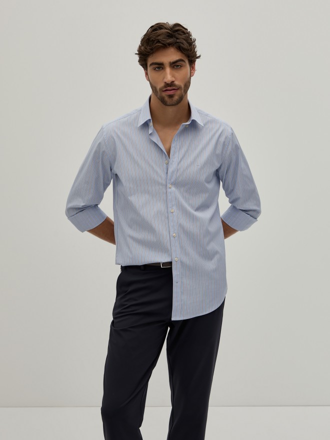 Regular fit striped shirt Regular fit striped shirt