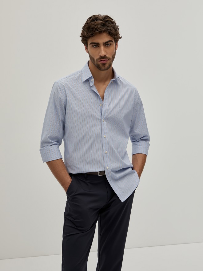 Regular fit striped shirt Regular fit striped shirt