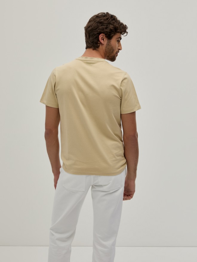Camiseta básica de algodón Camiseta básica de algodón