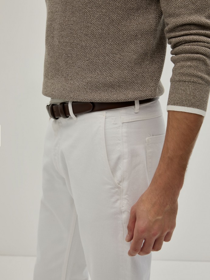 Regular fit chino pants