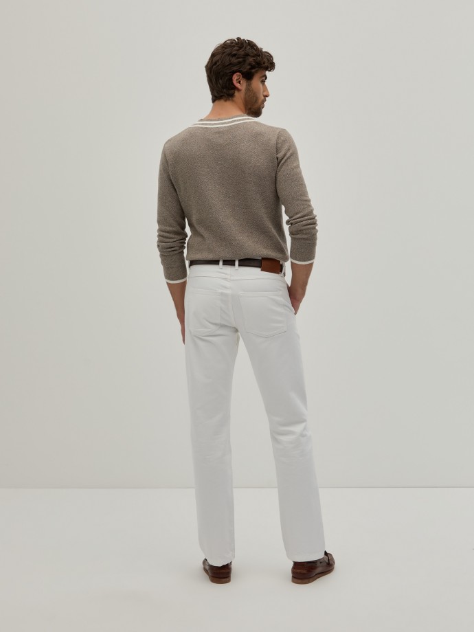 Regular fit chino pants