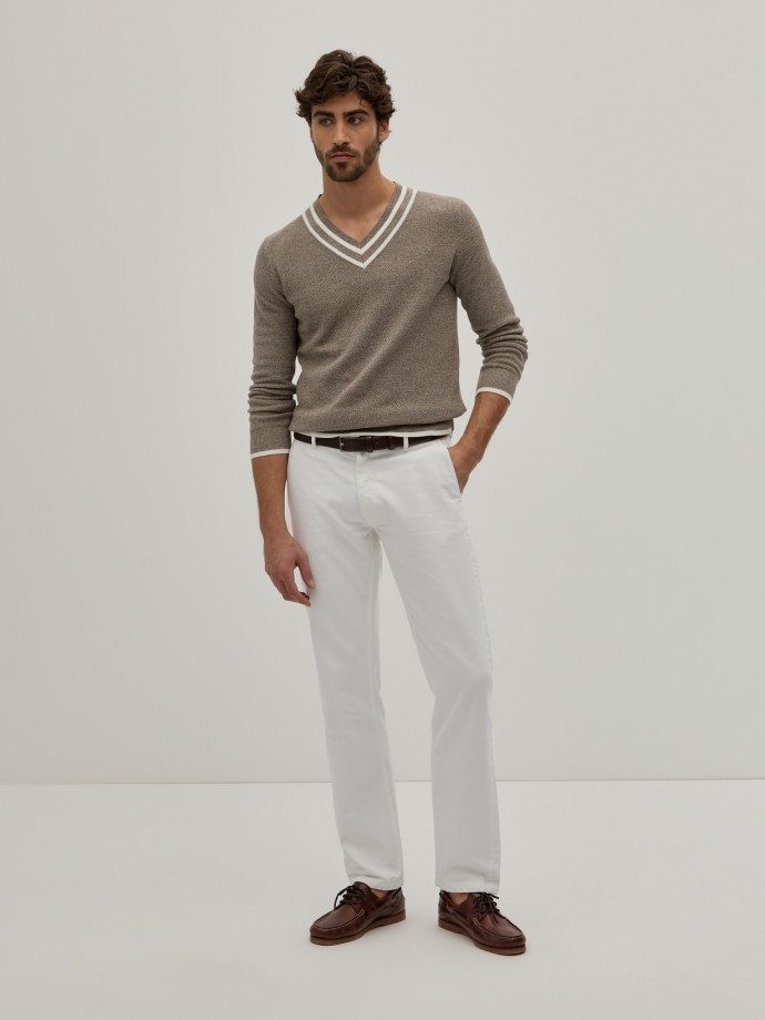 Regular fit chino pants