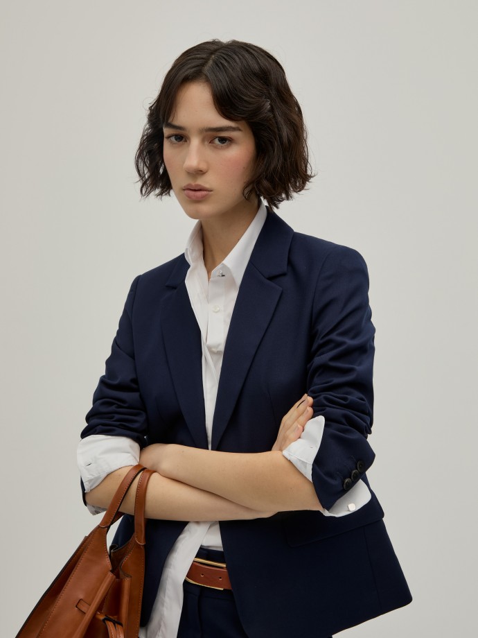 Blazer clssico regular fit