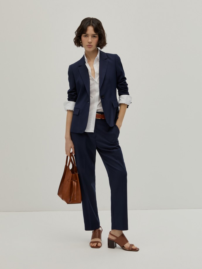 Blazer clssico regular fit