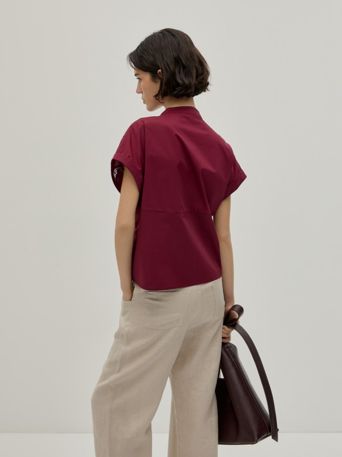 Blusa com bordado