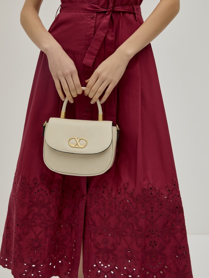 English embroidery midi dress