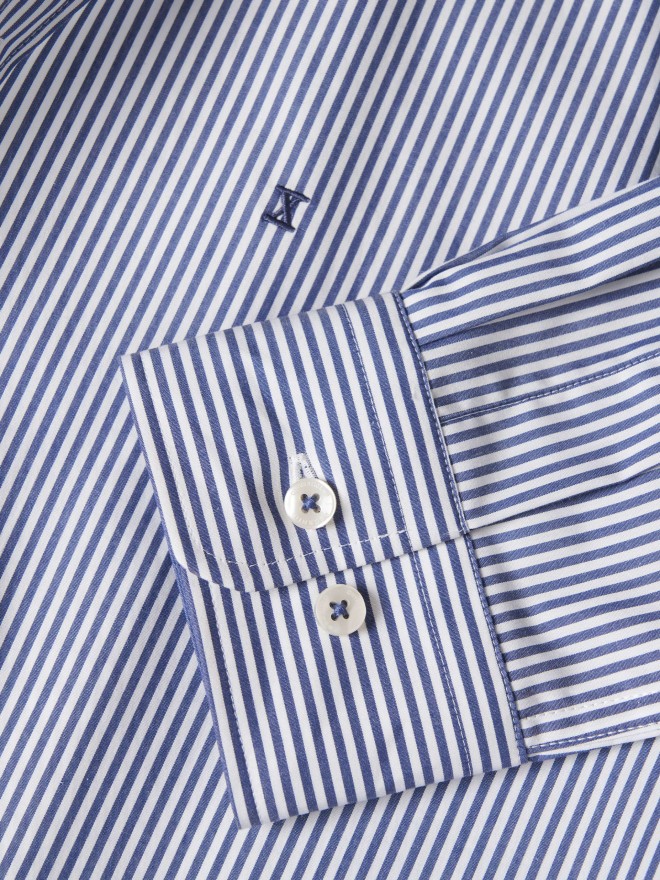Striped cotton shirt