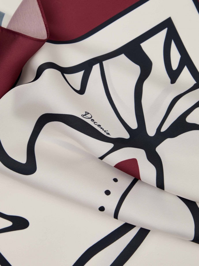 Printed scarf