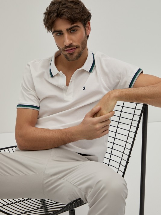 Polo piqu regular fit