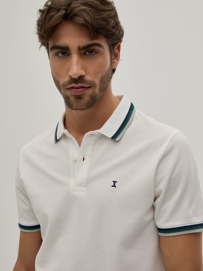 Polo piqu regular fit