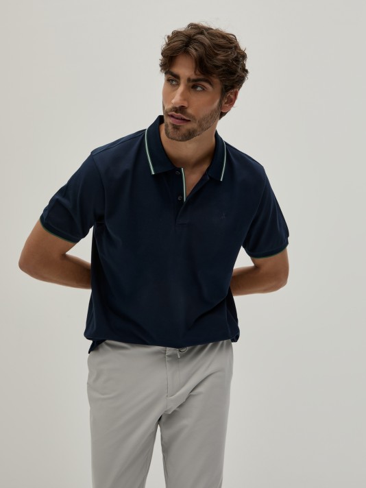 Polo piqu slim fit