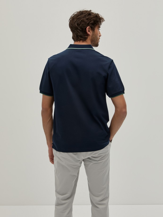 Polo piqu slim fit