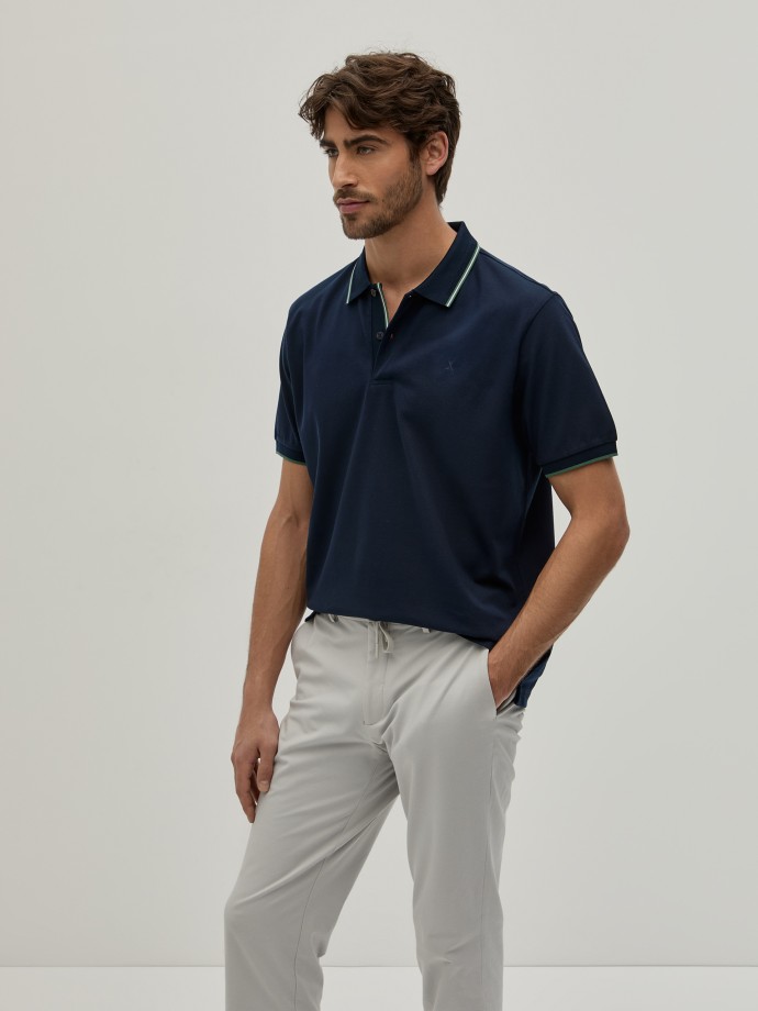 Polo piqu slim fit