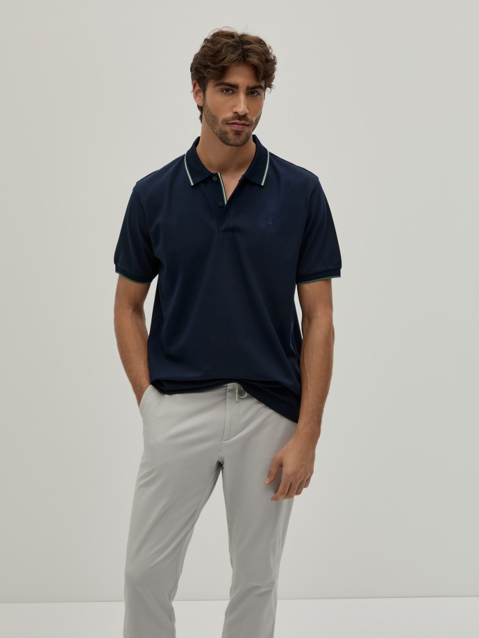 Polo piqu slim fit