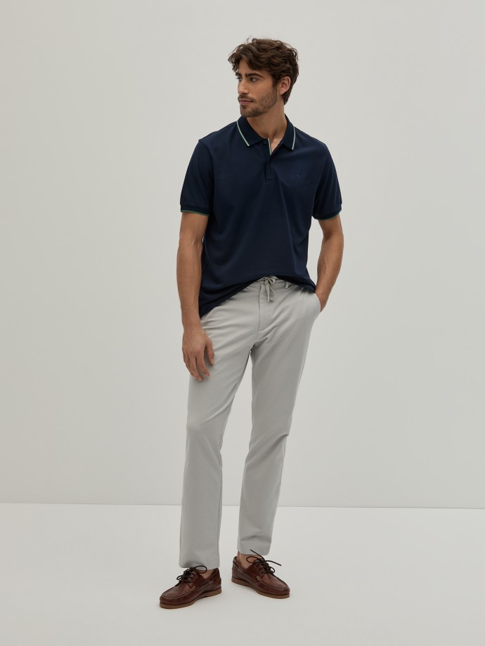 Polo piqu slim fit