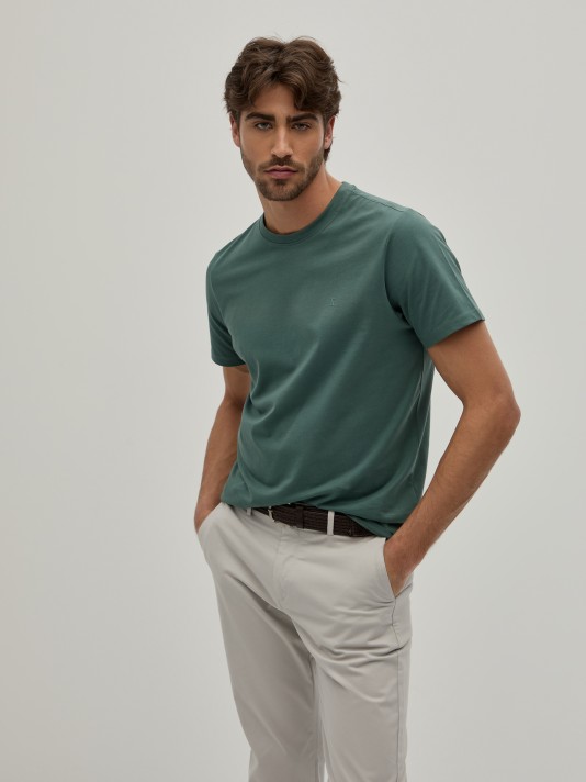T-shirt jersey de algodo