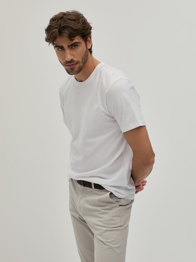 T-shirt jersey de algodo