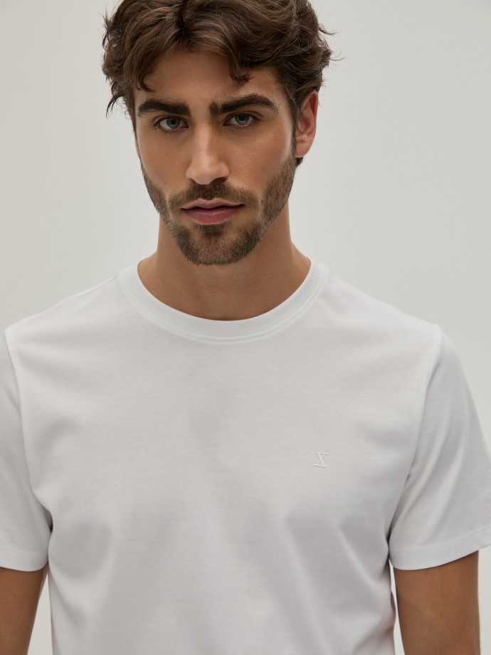 T-shirt jersey de algodo