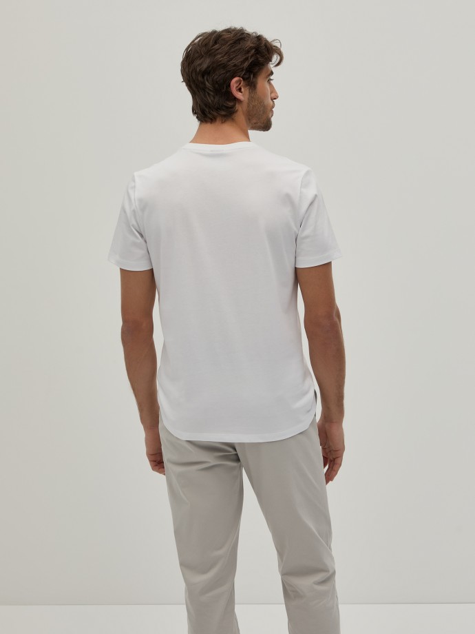 T-shirt jersey de algodo