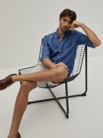 Camisa de linho regular fit