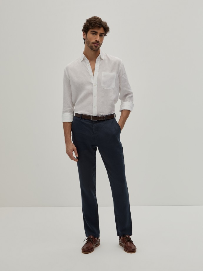 Calas chino de linho