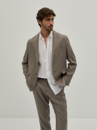 Blazer de linho Blazer de linho