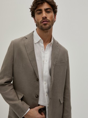 Blazer de linho Blazer de linho