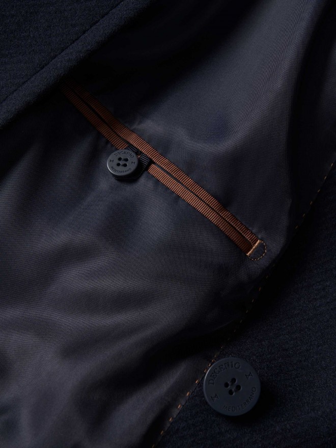 Long double-breasted coat Long double-breasted coat