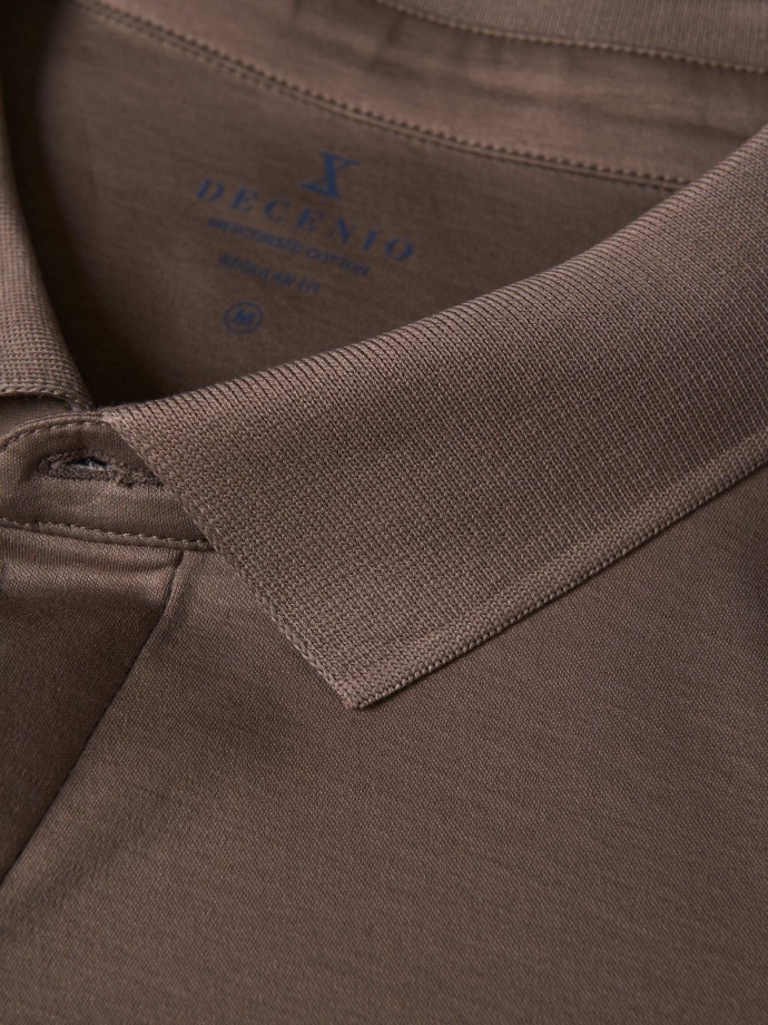 Long sleeve polo shirt