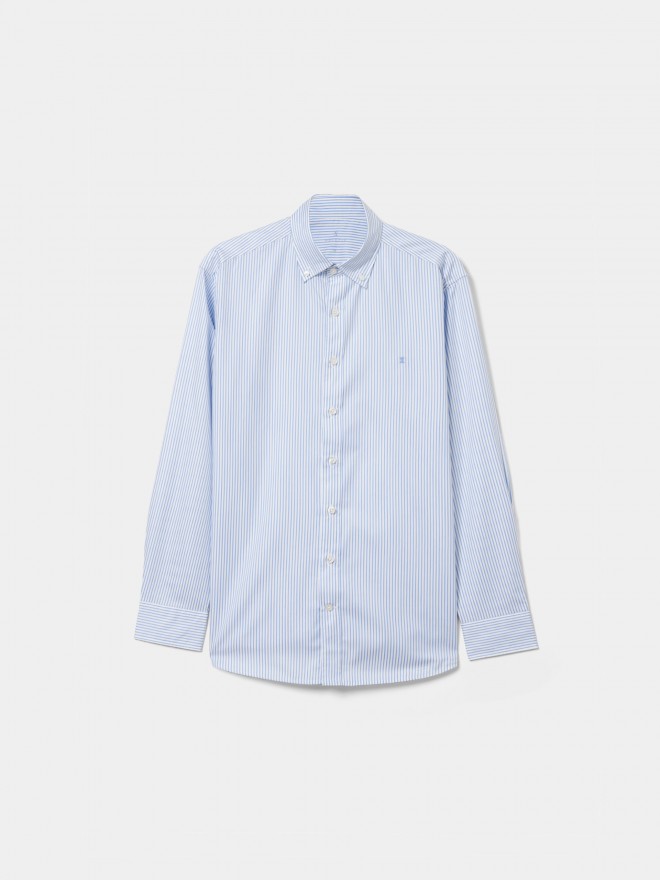 Camisa de algod�o �s riscas