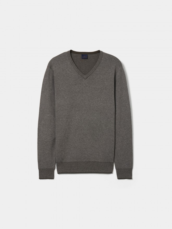 Cotton and wool pullover Cotton and wool pullover