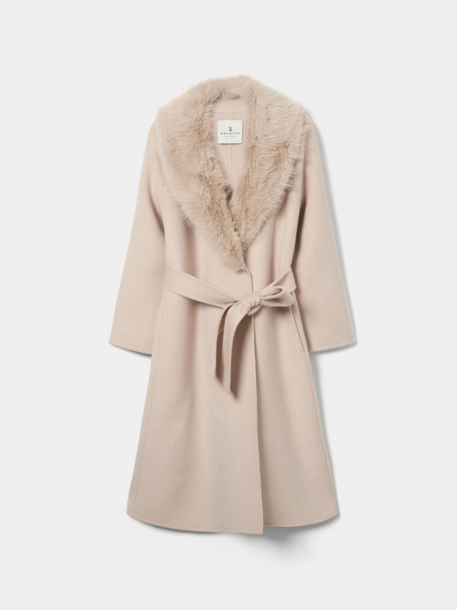 Long wool coat