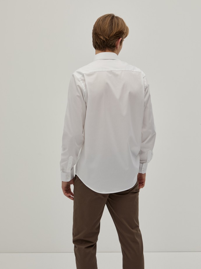 Camisa clsica ajustada