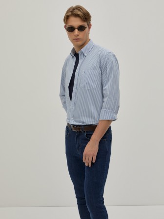 Regular fit striped shirt Regular fit striped shirt