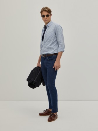 Slim fit denim pants Slim fit denim pants