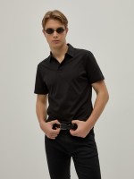 Polo de algodn de corte regular